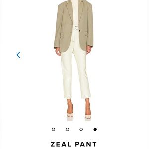 Lovers and Friends NWT - Size Small - cream colour - leather